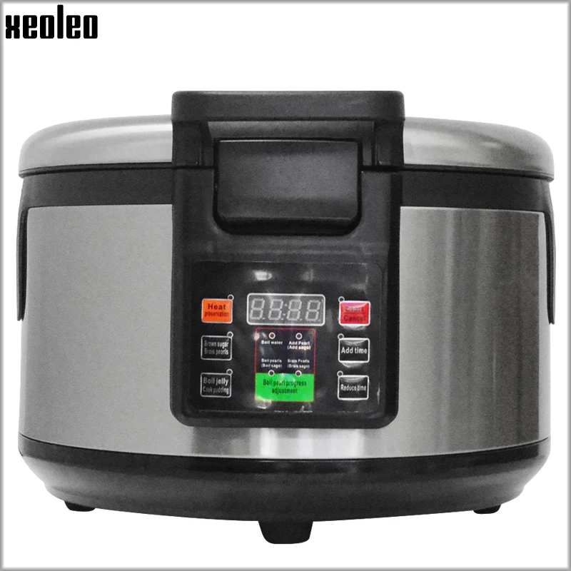 XEOLEO 16L Pearl cooker Tapioca pearls boiling machine Milk tea shop Cassava cooking machine Non-stick pan Pearl taste good