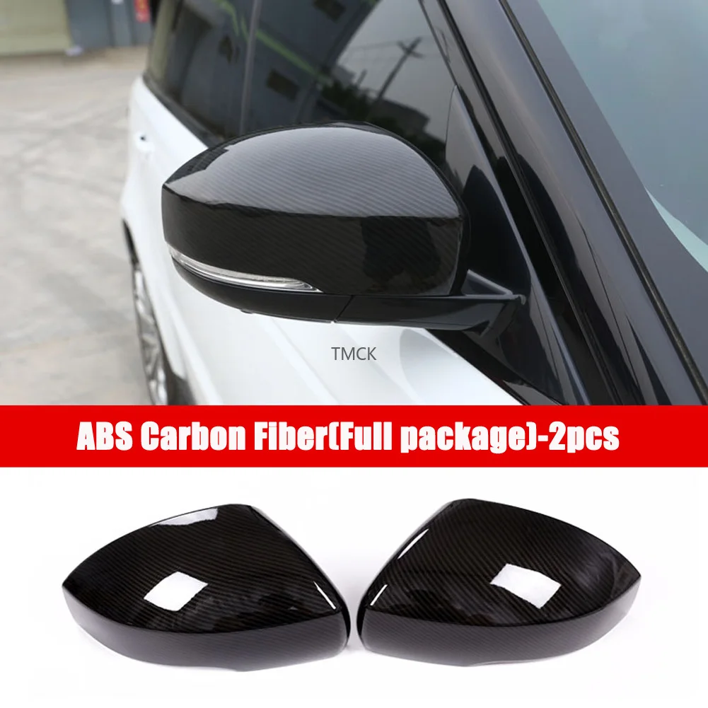 For Land Rover Range Rover Sport L494 Vogue L405 Discovery 4 5 L462 Car Accessories Rearview Mirror Cover Caps Shell Trim Frame