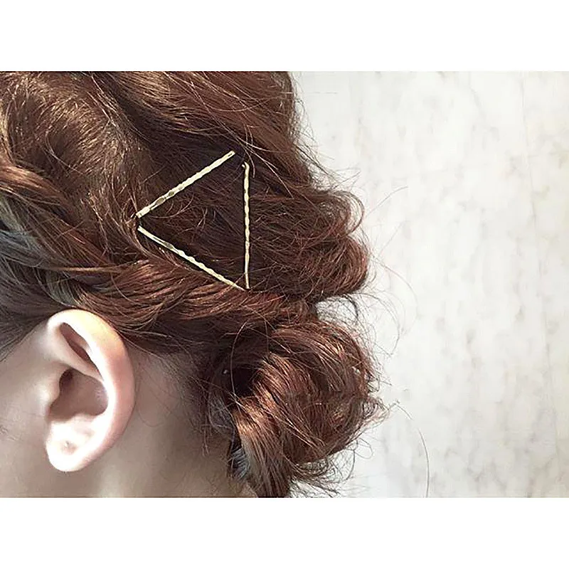 2/3/5/10PCS Gold Metall Haar Clips Pins Für Mädchen Frauen Headwear Süße Haarnadeln Barrettes styling Haar Zubehör Geschenk Großhandel – Detail 3