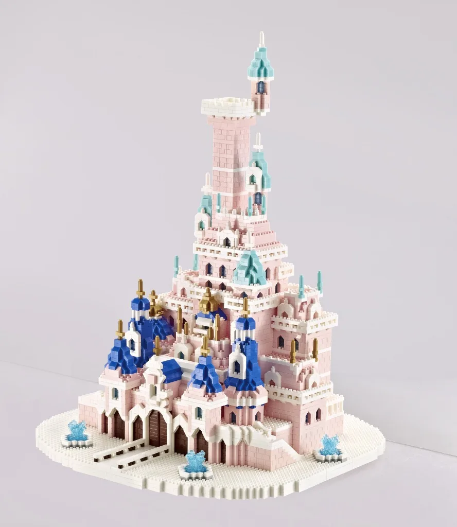 4888 pezzi fai da te casa modulare modello 3D Mini blocchi mattoni principessa castello casa Puzzle giocattolo educativo per bambini ragazze bambino