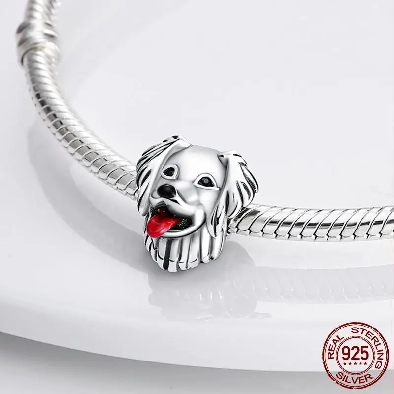 Im Angebot Charms Kleine Mädchen Jungen Anhänger Prinzessin Prinz Hund Katze Perlen Passend für Original-Armband Schmuck Kindergeschenk – Detail 14