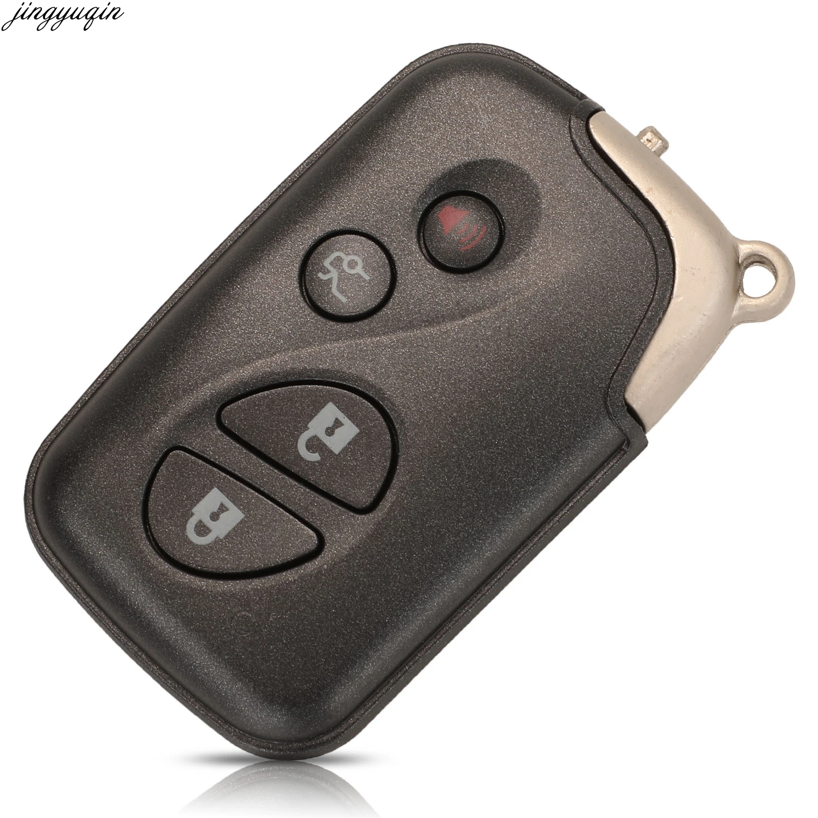 Jingyuqin Smart Car Key Case Shell For Lexus ES350 GS300 GS350 GS430 GS450h GS460 HS250 IS250 IS350 ISC LS460 LS600h