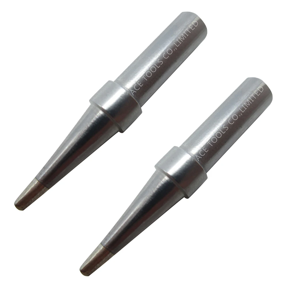 ETA เปลี่ยน Soldering Tip Chisel 1.6มม.Fit WELLER WES51 WES50 WESD51 WE1010NA WE1010EU PES51 PES50 LR21 LR20เชื่อมบิต