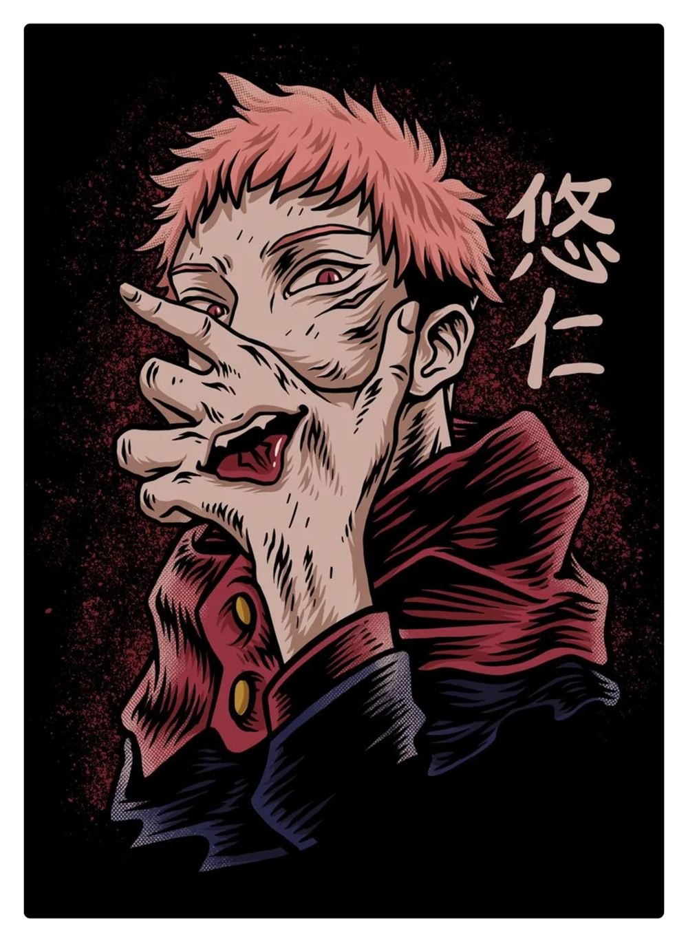 Jujutsu Kaisen Poster Anime Posters Polygonum Cuspidatum Wall Poster Canvas Painting Wall Decor Wall Art Picture Home Decoration