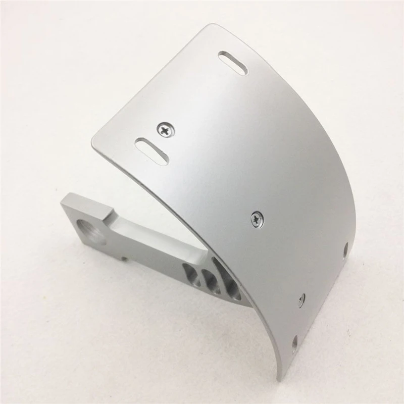 Motorcycle Silver License Plate Rear Tag Bracket Side Mount For ​Kawasaki  ZX-6R ZX636 ZX-7R ZX-9R ZX-12R ZX-14R ZX6RR