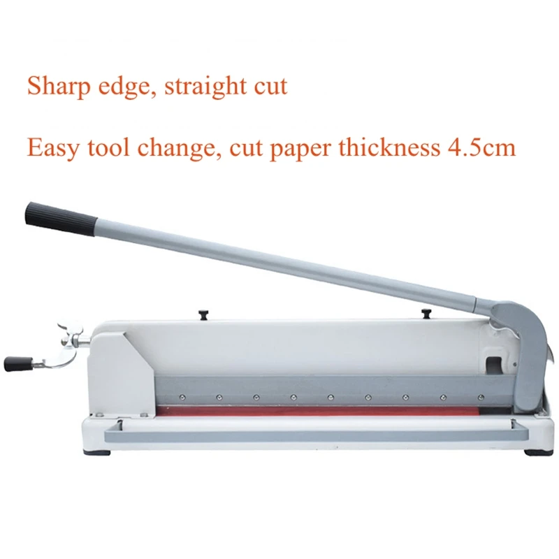 Heavy duty A3 manual steel paper cutter photo paper print leather cutter