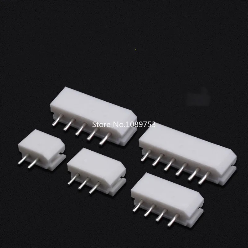 50PCS 5264 Connector 2.5mm Pin Header 2P 3P 4P 5P 6P Straight needle For PCB Board Through Hole Type