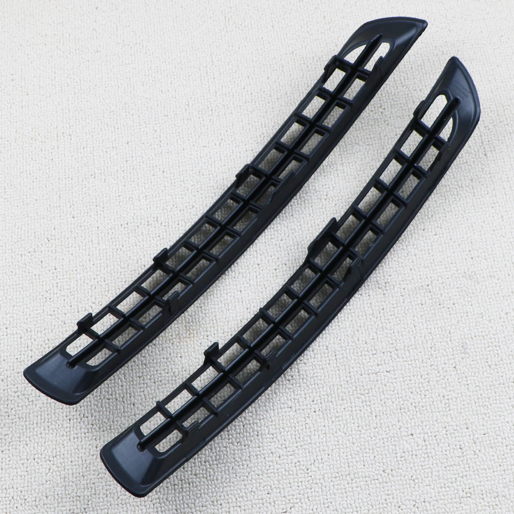 

30678953 Black Pair Left Right Front New Bumper Cover Grille For Volvo XC90 2007 2008 2009 2010 2011 2012 2013 2014 30678954