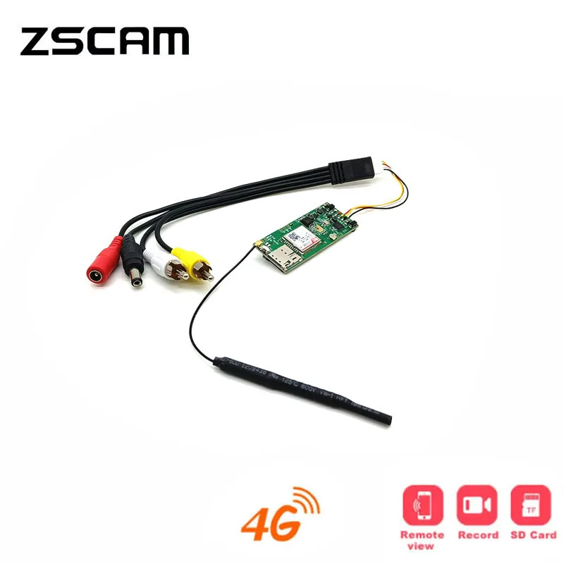 

3G/4G Camera Mini Module With Sim Card Port Wireness Remotely Motion Sensor Board For HD 720P/1080P AHD/TVI/CVI Cam Built-in Mic