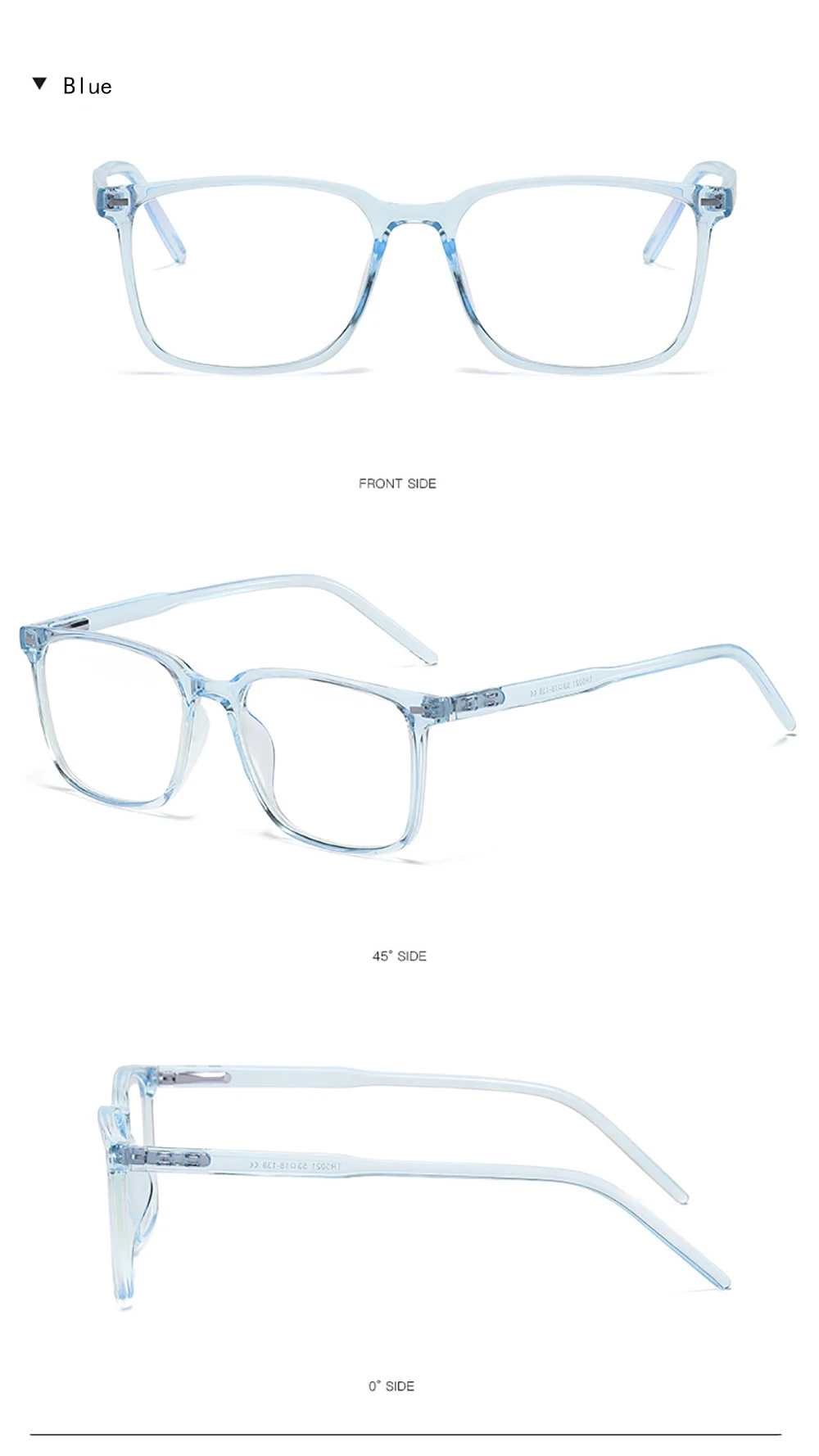 VIVIBEE Klassische quadratische Blaulicht-blockierende Herrenbrille, Computer-Gaming-Brille, TR90, schwarz, Anti-Ray-Brille, besserer Schlaf, klare Brille – Detail 20