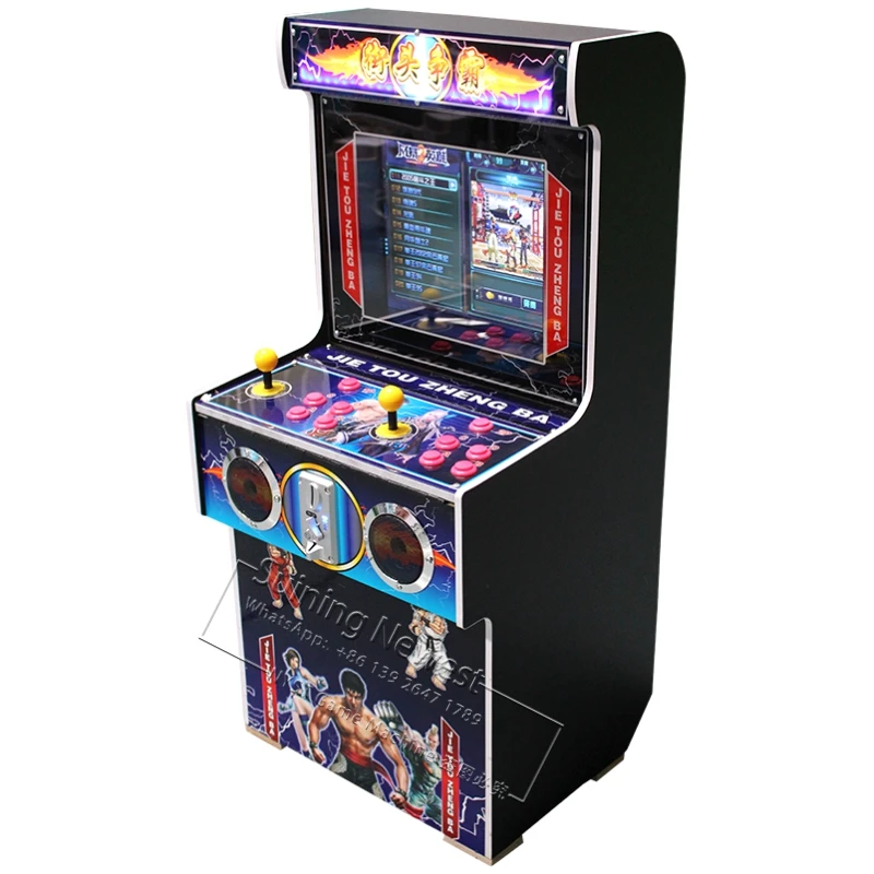 Game Center Small Amusement Device Coin Pusher Operated Arcade Cabinet Video Game Machine For Children