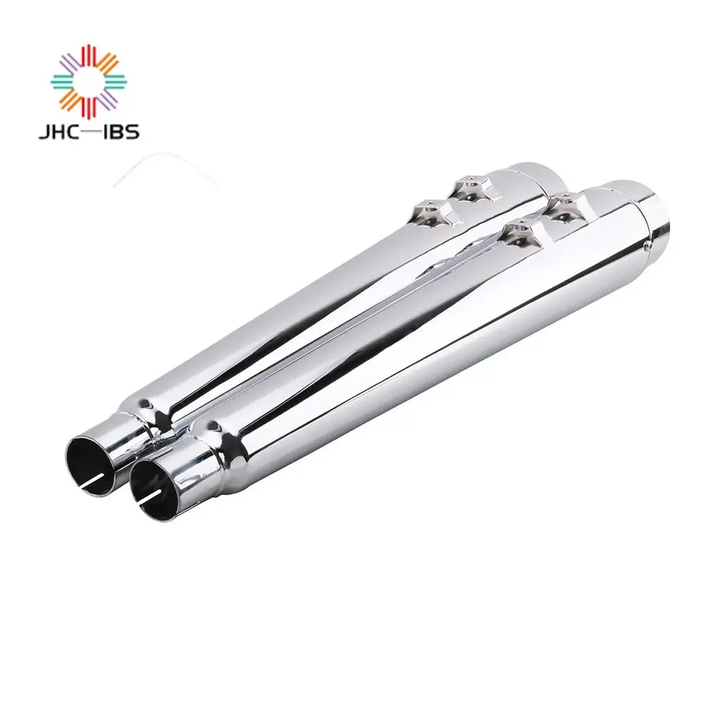 أجزاء دراجة نارية هارلي 4 "أنابيب العادم ، جولة هارلي ، محدودة جدا ، ملك الطريق ، مضمد ، انزلاق كهربائي ، نزلق طريق الشارع ،-