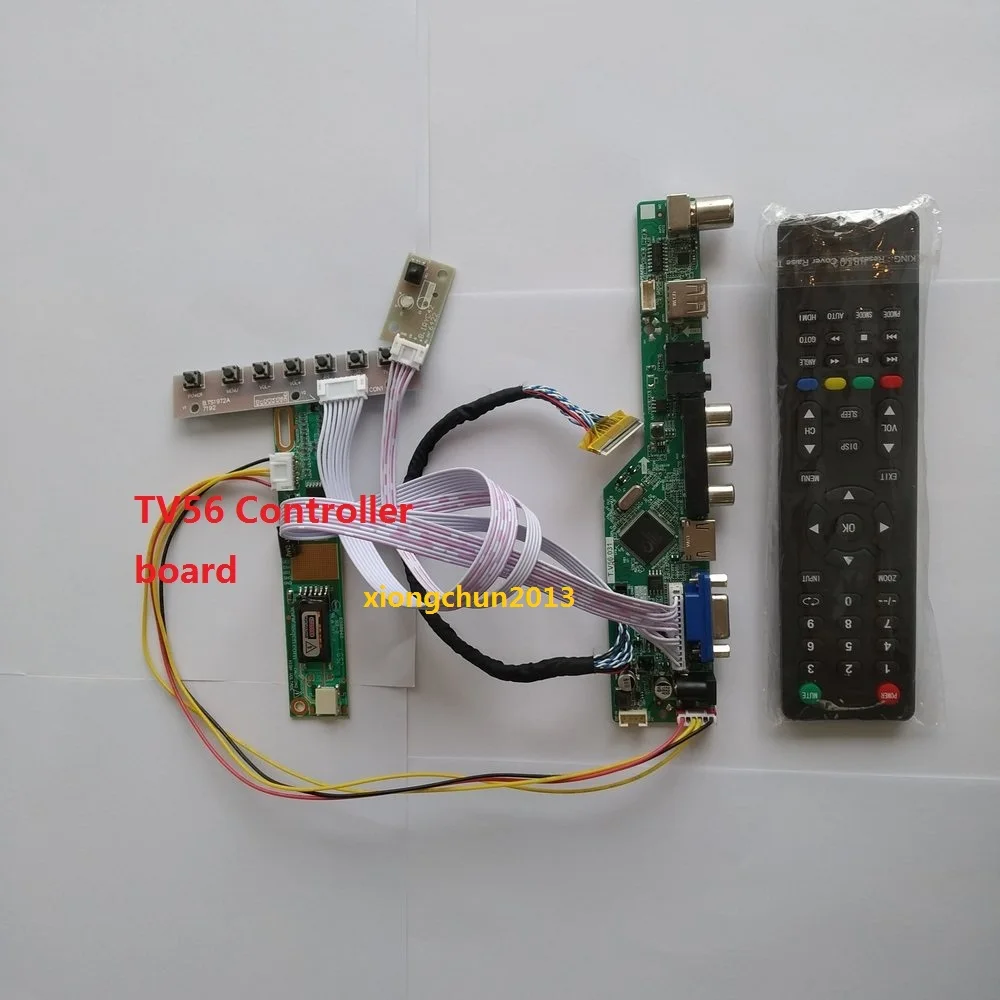Imagem -01 - Kit para N156b3-l02 N156b3 1366x768 15.6 Led tv Hd-mi Vga av Usb Áudio Ccfl Painel Lcd Placa Controladora de Tela kit para n156b3 l02 n156b3 1366x768 156 led tv hd mi vga av usb audio ccfl painel lcd placa controladora de tela 01