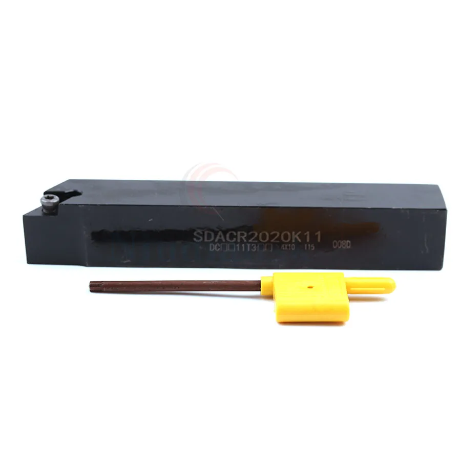 1Pc SDACR0808H07/1010H07/1212H07 SDACR1212H11/1616H11/2020K11/2525M11 Sdacl/R Externe Draaigereedschap houder Cnc Draaibank Cutter Tool