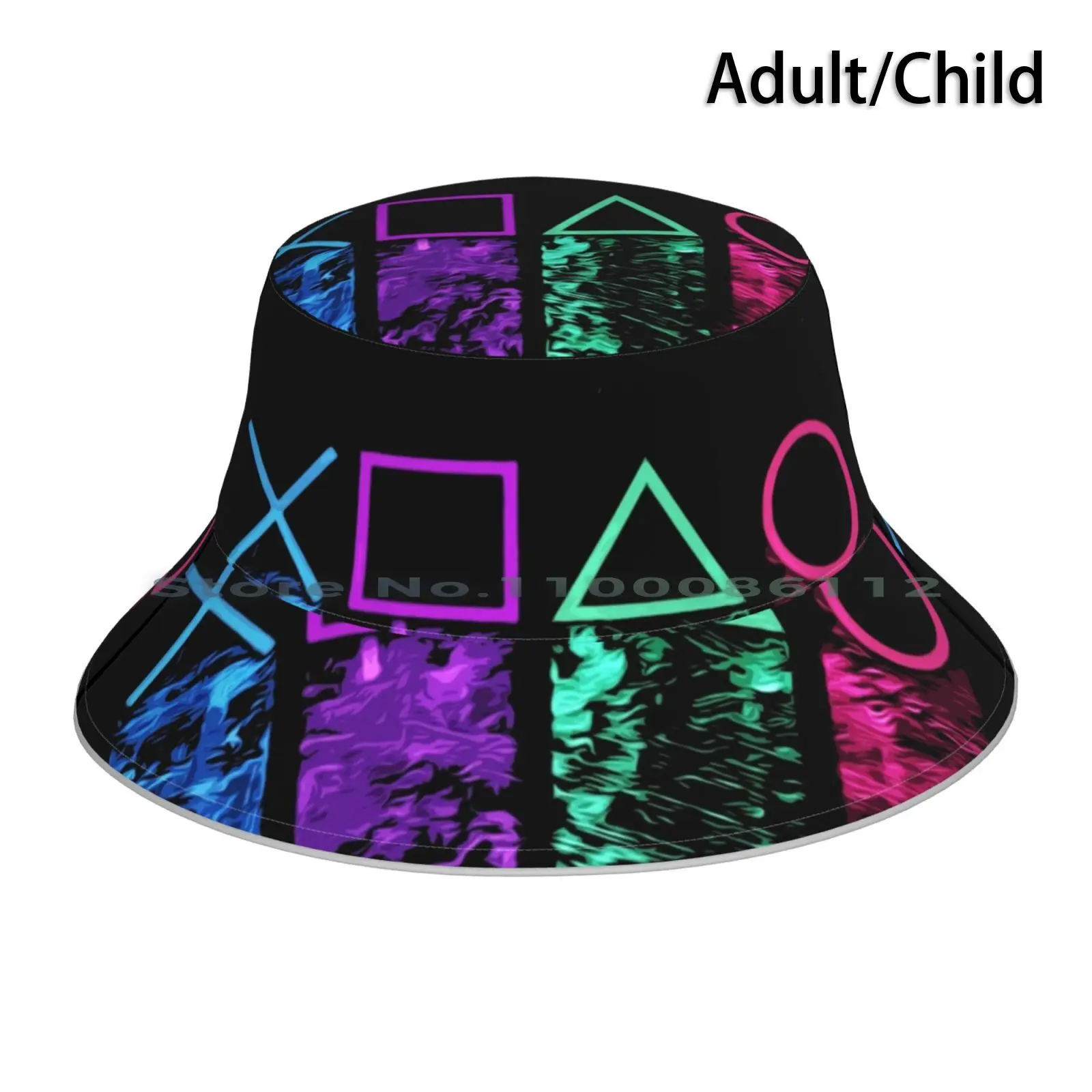 The Player Bucket Hat Sun Cap Ps4 Console Videogames Gamer Stream Play Destiny 2 Two Kingdom Hearts Anime Sleeve Ultimate Sees