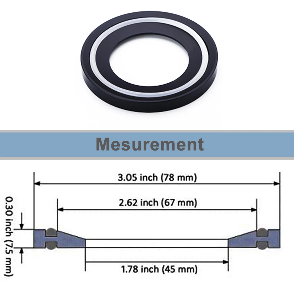 Bathroom Sink Vessel Mounting Ring For Glass Basin  Fixture Black Chrome Pad Mounting Ring Sink Pop Up Avaliable Home Renovation