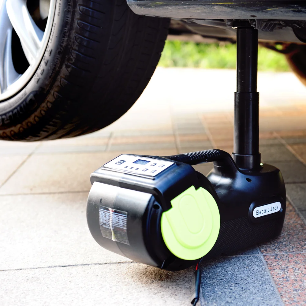 5T 12V Car Electric Hydraulic Digital Jack Lifting SUV Van Garage Emergency Equipment Car Repair Tool QZ012
