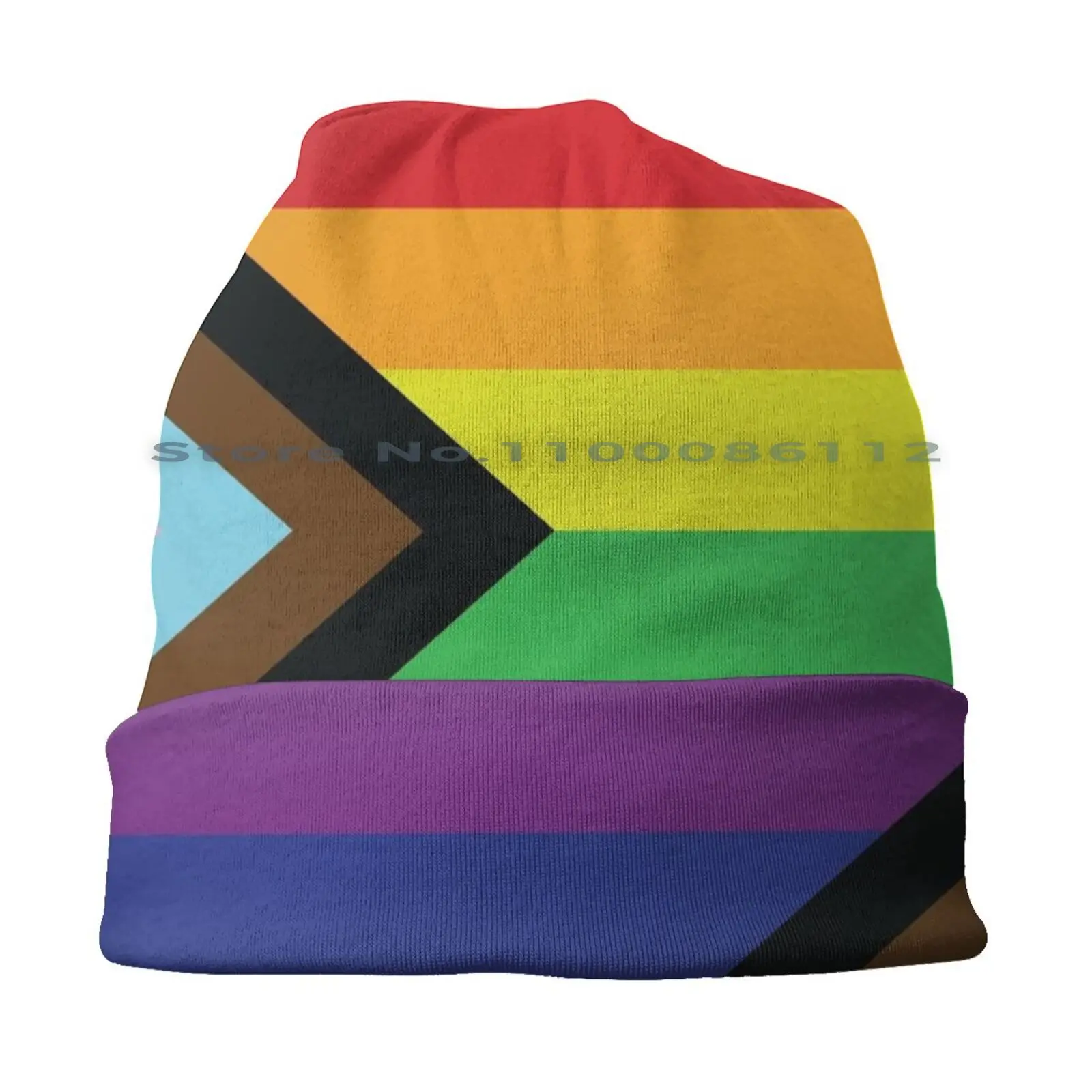 Progress Flag Lgbt Rainbow Pride Lgbtqia Bucket Hat Sun Cap Pride Rainbow Flag Gay Lesbian Lgbtqia Equality Progress Black