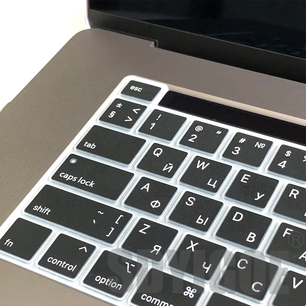 Russland Sprache Silikon Tastatur Abdeckung Schutz Für MacBook Pro14/13/15/16 \