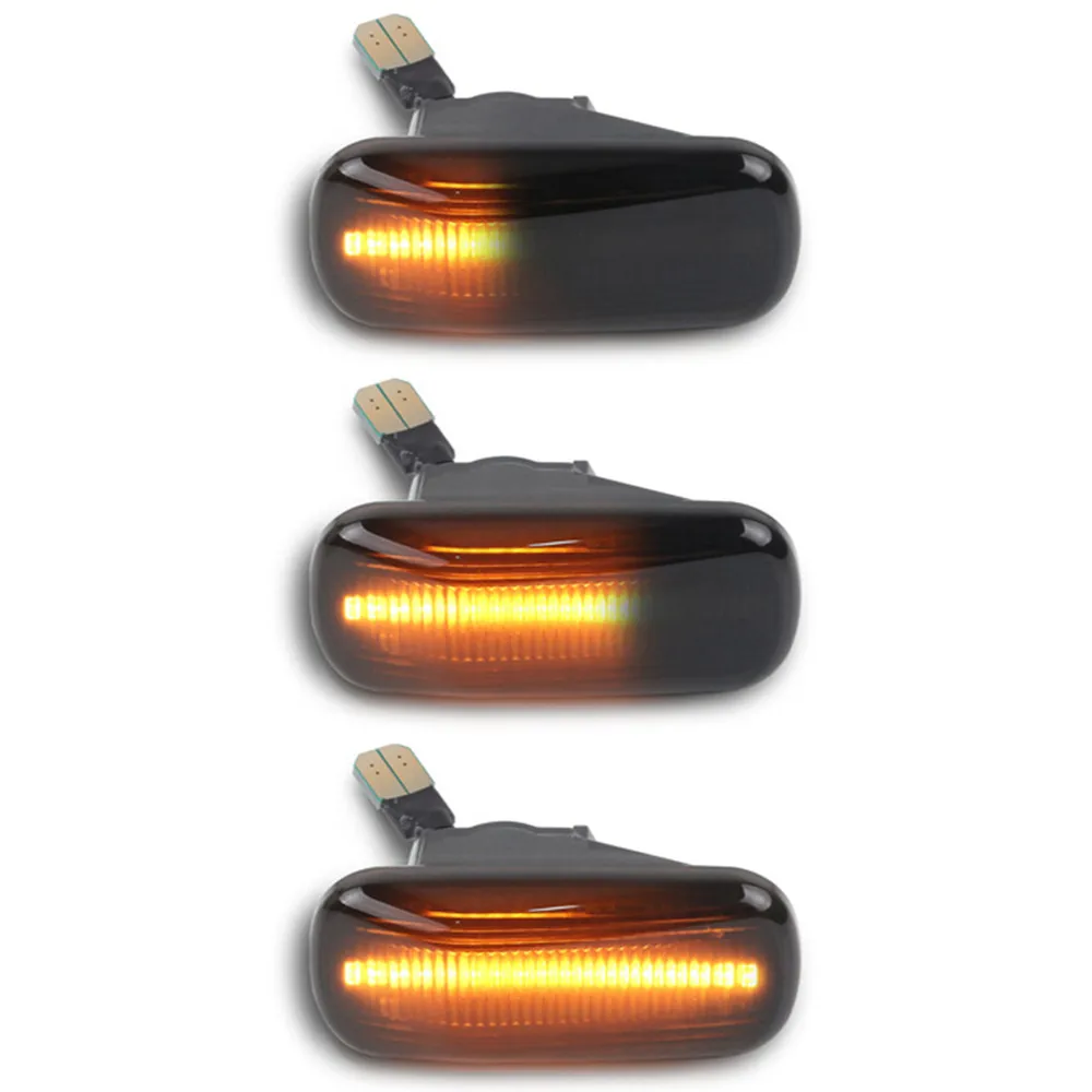 

2X Dynamic LED Side Marker Blinker Turn Signal Light For Honda Accord CR-V Civic Jazz Fit Stream Integra DC5 City Odyssey Acura