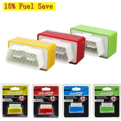 15% Fuel Saver Gute ECO OBD2 Chip Tuning Box Mehr Powers Drehmoment Gute OBD 2 ECOOBD2 für Benzine Diesel Petro benzin