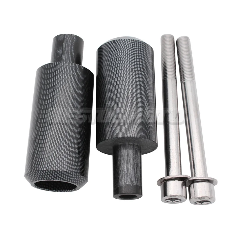 Motorcycle Black Carbon Frame Sliders Crash Falling Protection For Honda CBR600RR CBR 600RR 600 RR 2003-2006 2004 2005