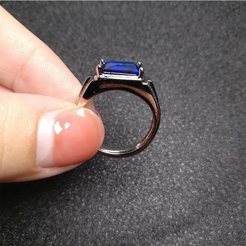 Fashion Ring for Women Men 925 Silver Jewelry with Zircon Gemstone Open Finger Rings Accessories Wedding Party Gifts Wholesale