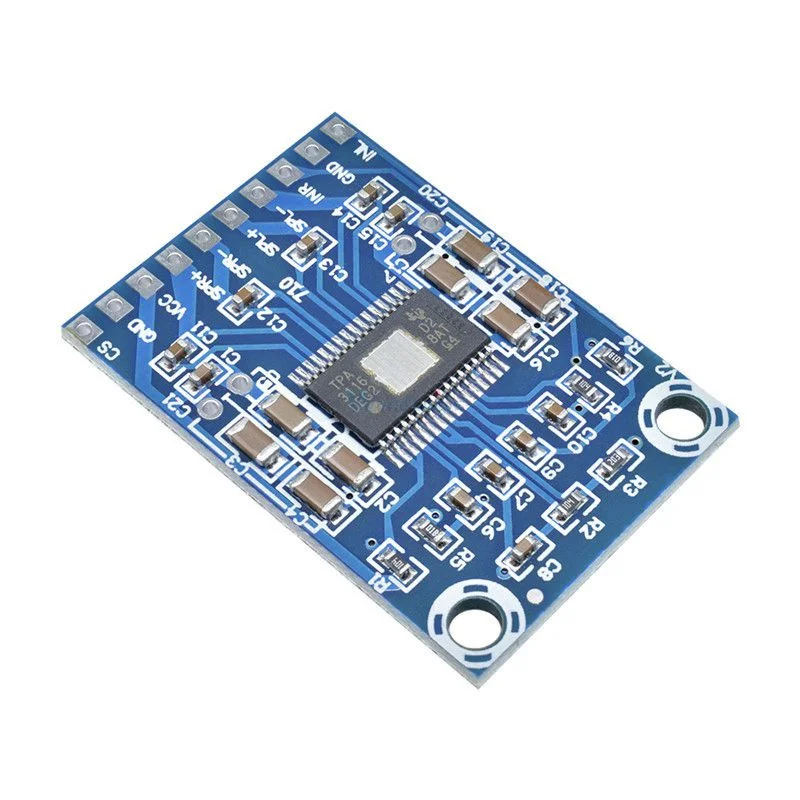ミニパワーアンプパネル,12V-24V 2x50W,50W,1/2x50W,1個,TPE3116D2