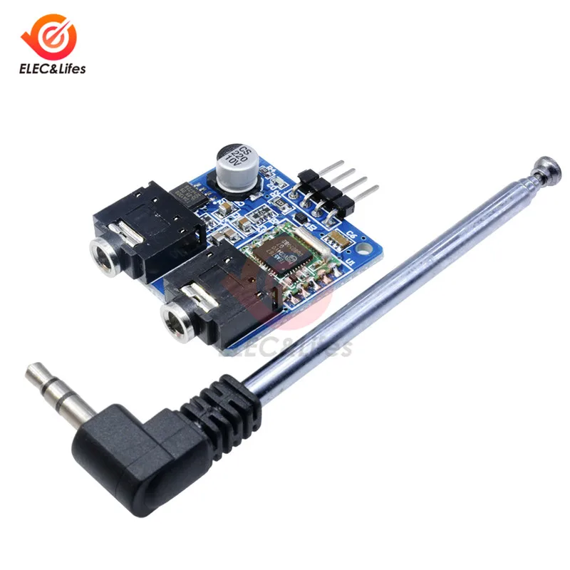 TEA5767 5V FM Stereo Radio Module for Arduino Radio 76-108MHZ With Antenna 76-108MHZ