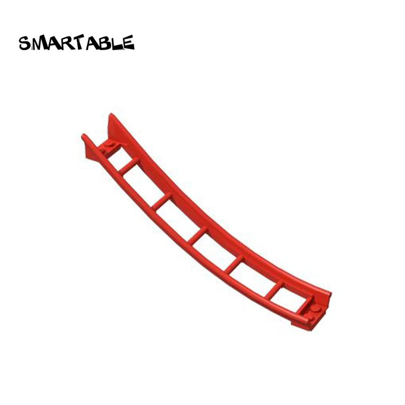 Smartable Roller Coaster Rail Bow /Slope With Shaft /Edges Part Building Block Toy Compatible 25059/25061/26022/26559 4pcs/Lot