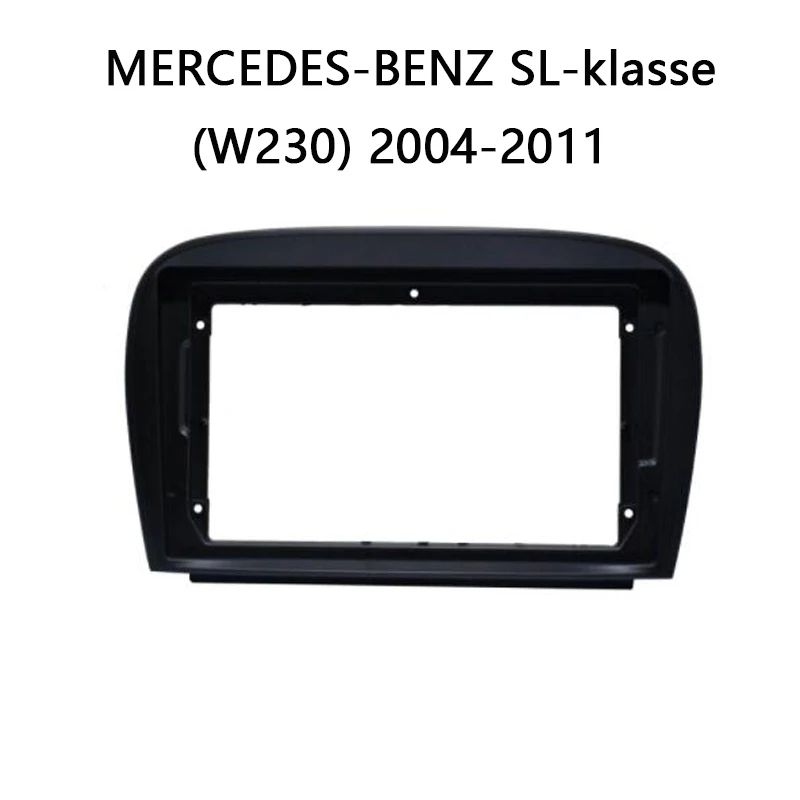 

2 Din Car Radio Fascia For Mercedex-Benz SL-Klasse W230 2004-2011 Auto Stereo Audio Player DVD Panel Dash Kit Frame