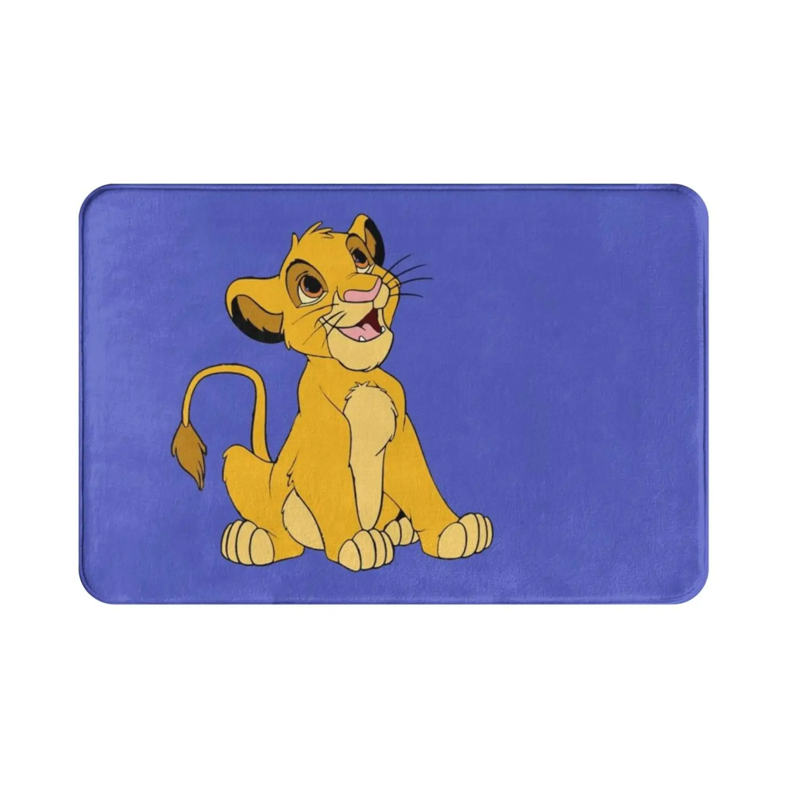 Simba Carpet Mat Rug Cushion Soft Simba Lion King Lion Cub Aherm1 Animal Circle Of Life Cartoon Mufasa Animal Kingdom