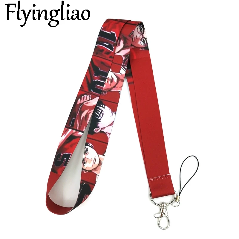 SLAM DUNK Classical Style Lanyard For keys The 90s Phone Working Badge Holder Neck Straps With Phone Hang Ropes webbings ribbons