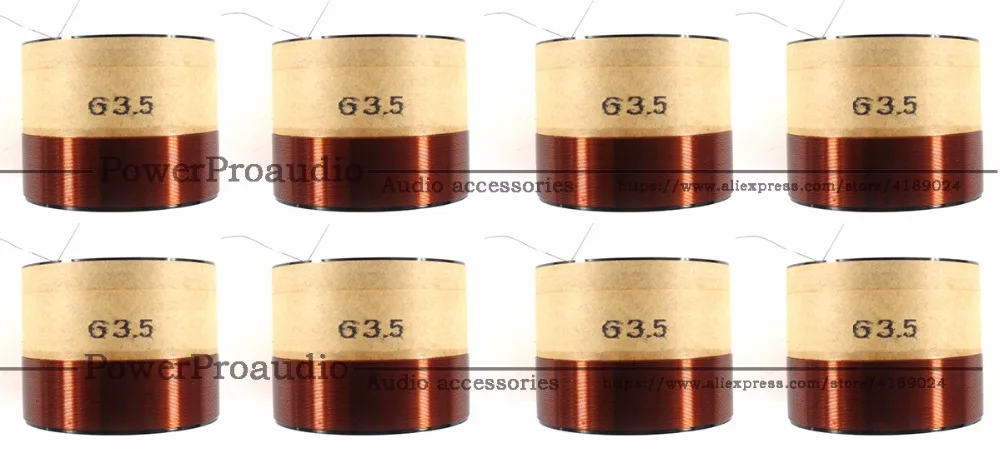 

4PAIR /8PCS 63.5mm voice coil for JBL 15 speaker M115-8A for replace 12 inch 15inch woofer/bass speaker