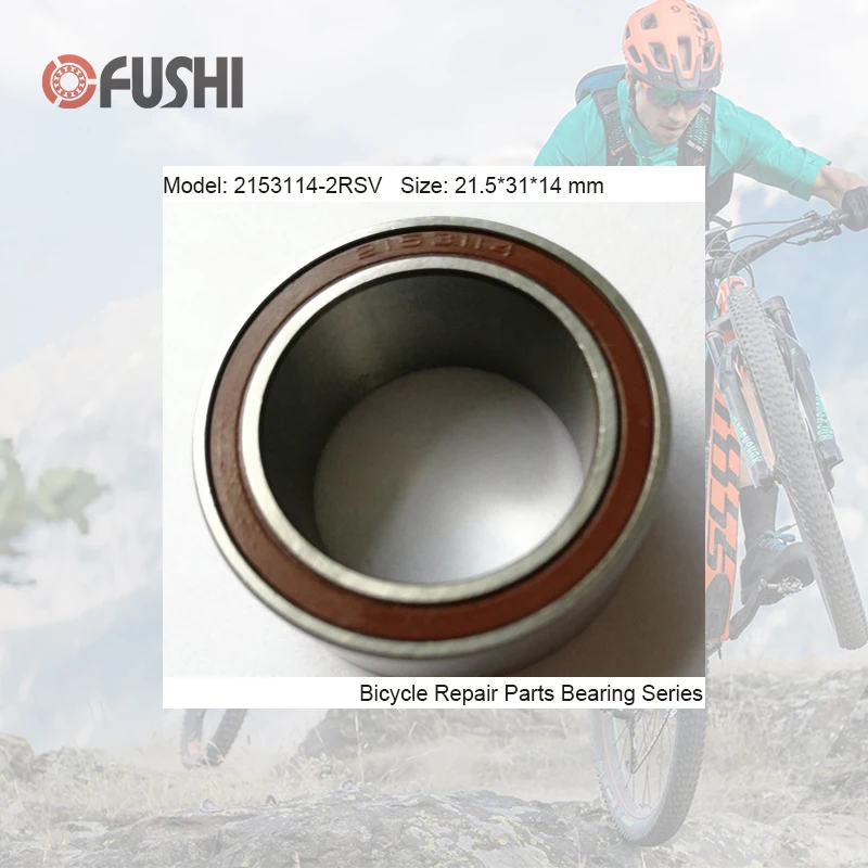 2153114-2RSV MAX Bearing 21.5*31*14mm ( 1 PC) Double Row Full Balls Bike Bottom Bracket Frame Repair Parts 2153114 Ball Bearings