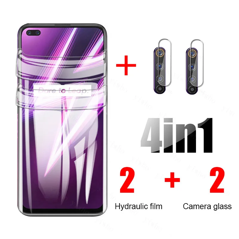 

Гидрогелевая пленка Realme6Pro для Oppo Realme 7, 6 Pro, 7, 5G, 6i, 7i, защитная пленка для задней камеры