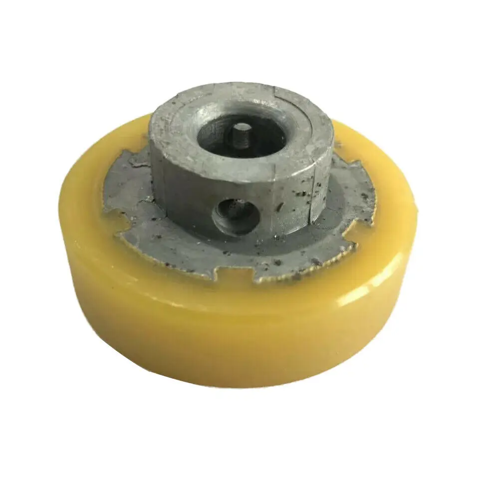 Sostituzione di gomma del cuscinetto di ruota 1Pcs per le parti FR-900 della macchina di sigillamento continua di giallo