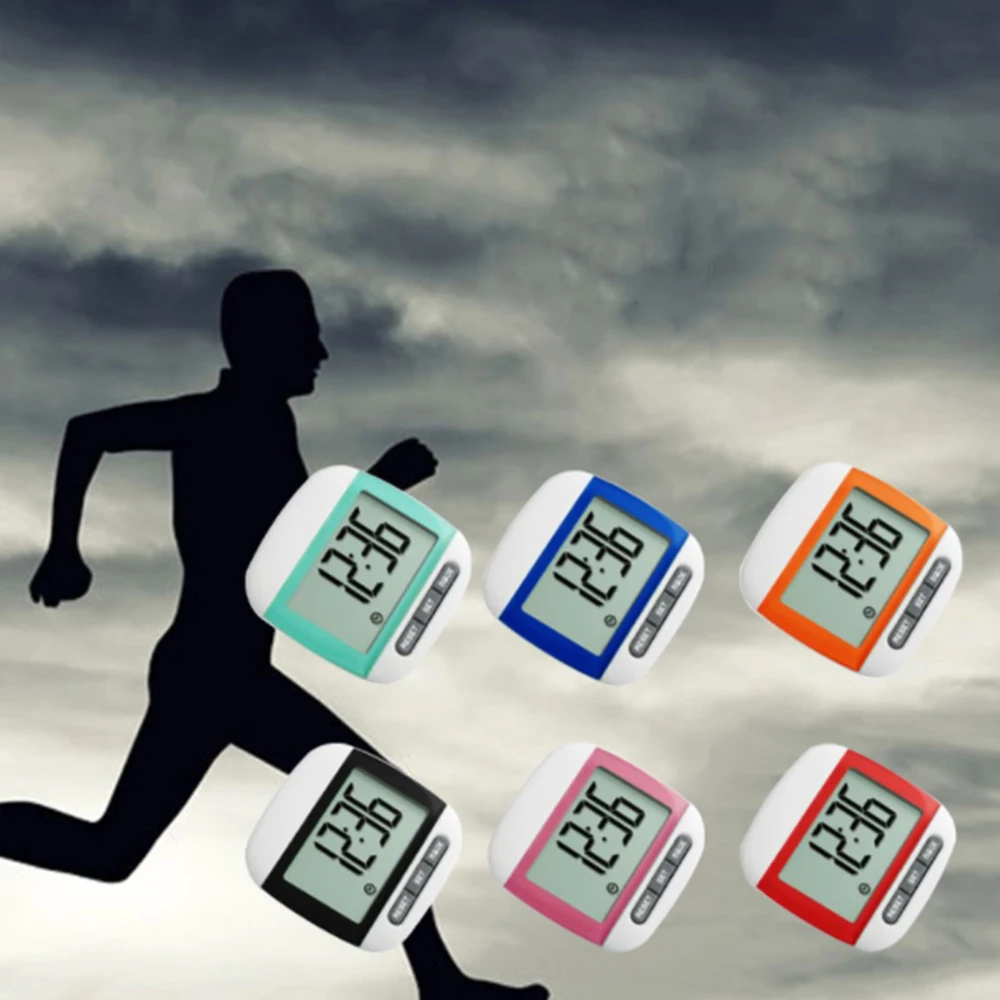 Imagem -06 - Waterproof Walking Step Counter Contador de Calorias de Movimento Pedômetro Digital Multifuncional para Corrida Leve Fácil de Transportar