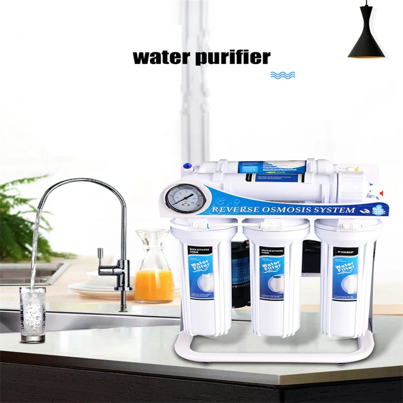 Kbdeletrodomésticos ro loja membrana de osmose reversa purificador de água doméstico purificador de água inteligente direto máquina de beber