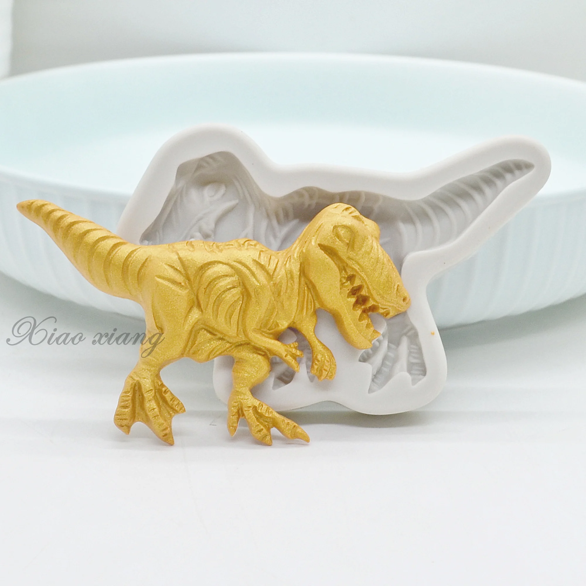 3D Dinosaur Silicone Cake Molds Cartoon Dragon Chocolate Cake Decoration Mold DIY Fondant Biscuit Baking Accessories