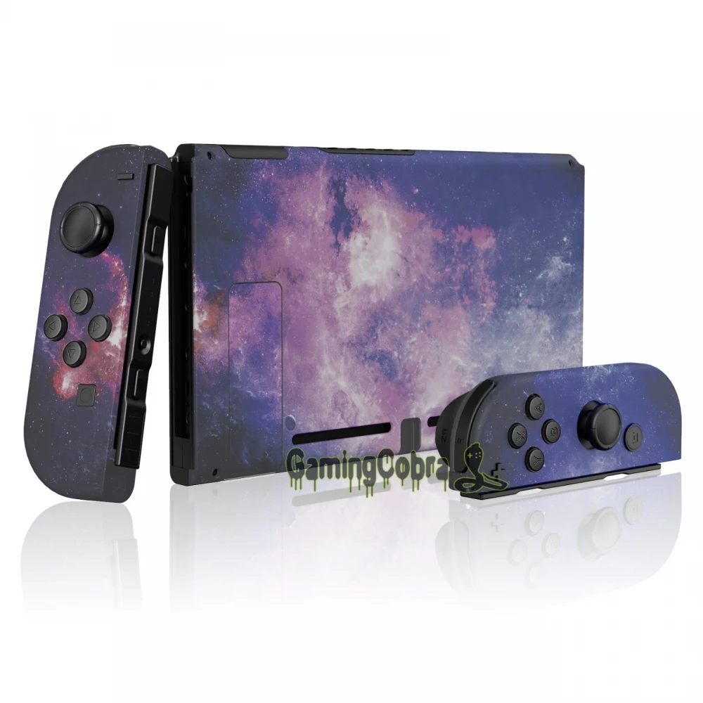 وحدة تحكم في اللوحة الخلفية ناعمة من نيبولا يونيفرس مع مجموعة كاملة من الأزرار لوحدة التحكم المحمولة بمفتاح NS