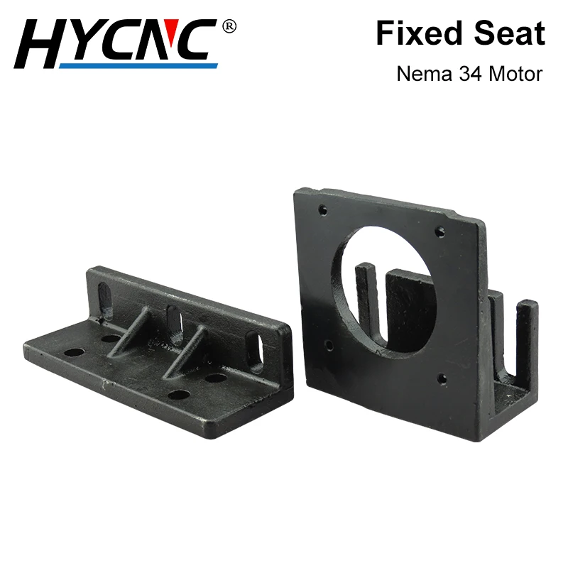 Nylon Wheel Motor Board Nema 34 Stepper Motor Seat Fixed Seat Eccentric Wheel Right Angle Frame Engraving Machine Accessories