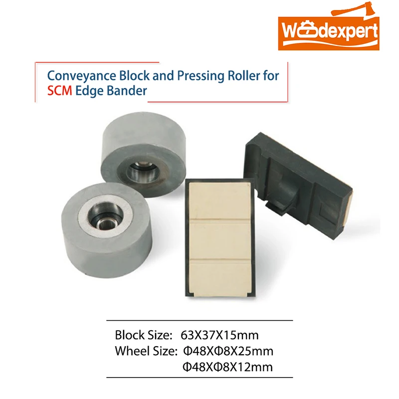 

Pressing Wheel Roller&Conveyor Chain Pad for SCM and Yuetong Automatic Edge Banding Machine 10PCS/Lot FLK011