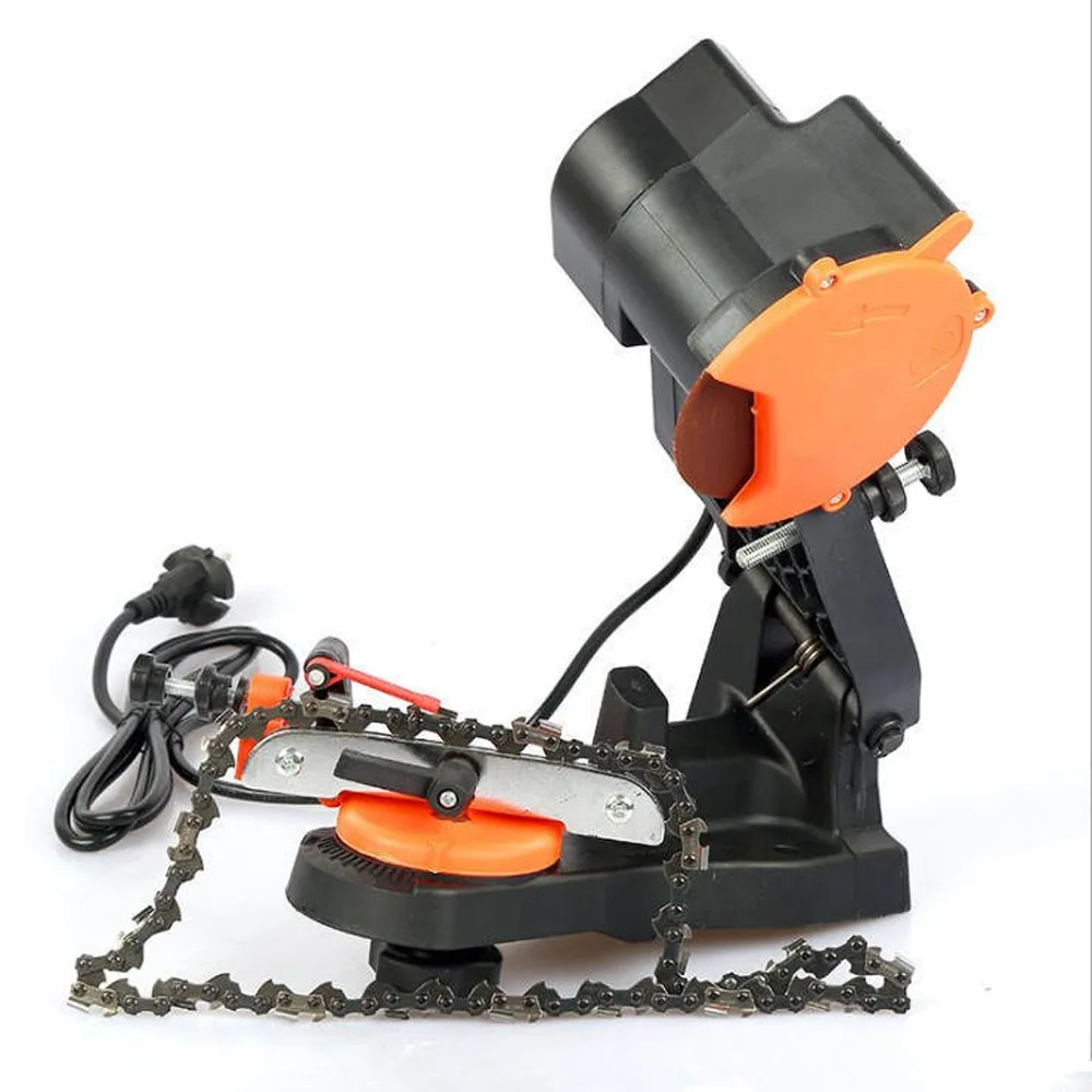 Electric chain grinding machine Chain saw chain sharpener Semi-automatic chain grinding machine Free grinding disc