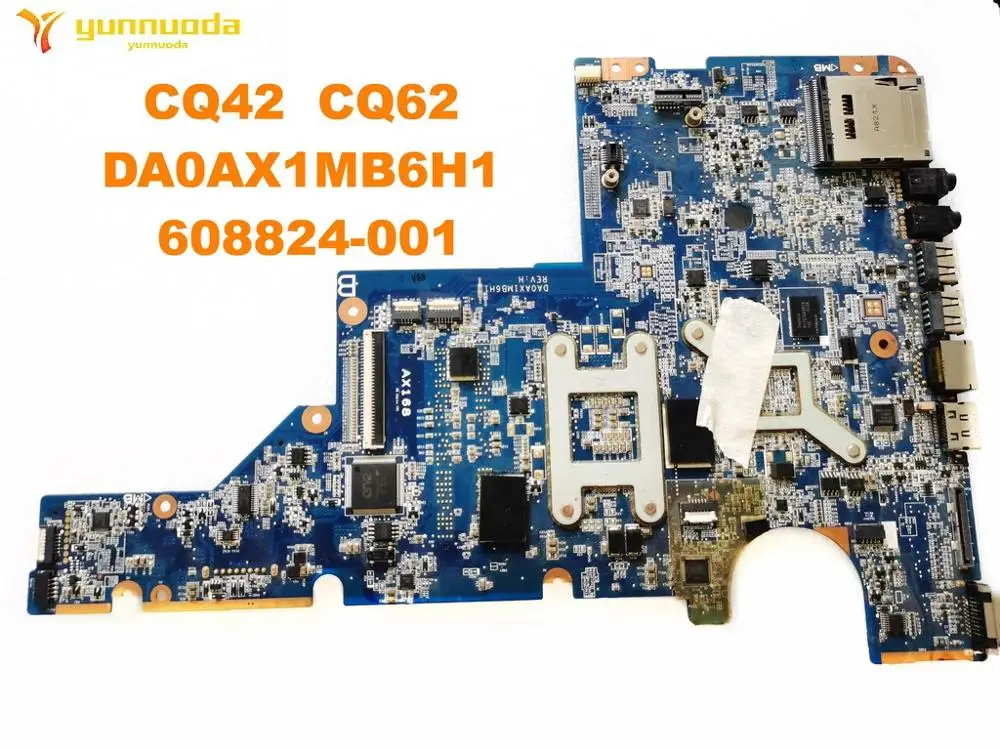 Original for HP CQ42 laptop motherboard CQ42  CQ62  DA0AX1MB6H1  608824-001 tested good free shipping