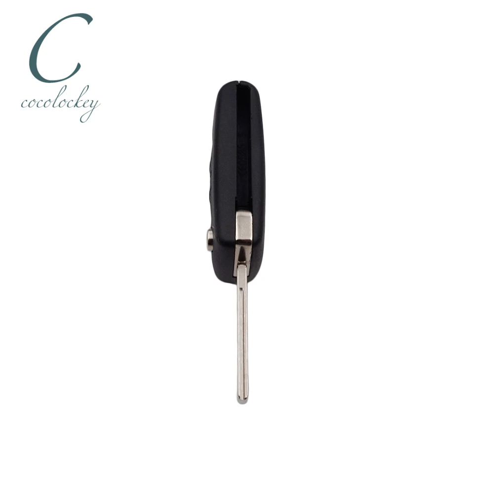 Cocolockey Replacement Shell for Citoren Peugeot Fiat Scudo VAN 3 Buttons FOB REMOTE KEY Case Blade Type HU83 NO LOGO Fiat Key