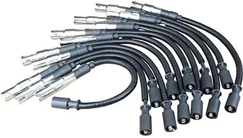 Ignition Spark Plug Wire Set Compatible Replacement For 1998-2005 for Mercedes  E320 ML320 ML350 SLK32 AMG SLK320 Oem