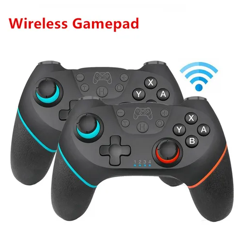 Imagen 2 del producto Mando inalámbrico Bluetooth Switch Pro, Joystick para consola Nintendo Switch Pro Host con mango de juego de vibración de 6 ejes