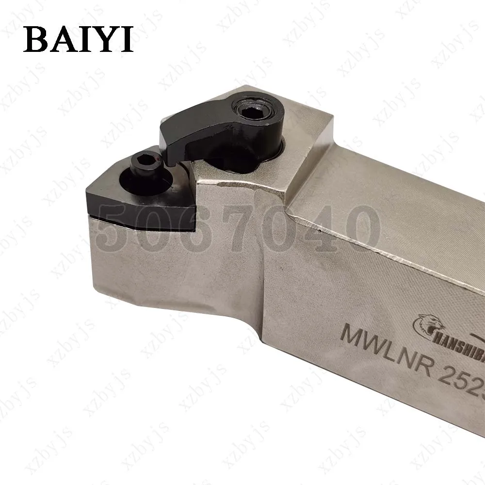 حامل أداة CNC خارجي للسيارة ، أداة تحول 95 درجة ، MWLNR 2525M08 ، قاطعة ، مخرطة ، MWLNR2525M08 لـ WNMG0804