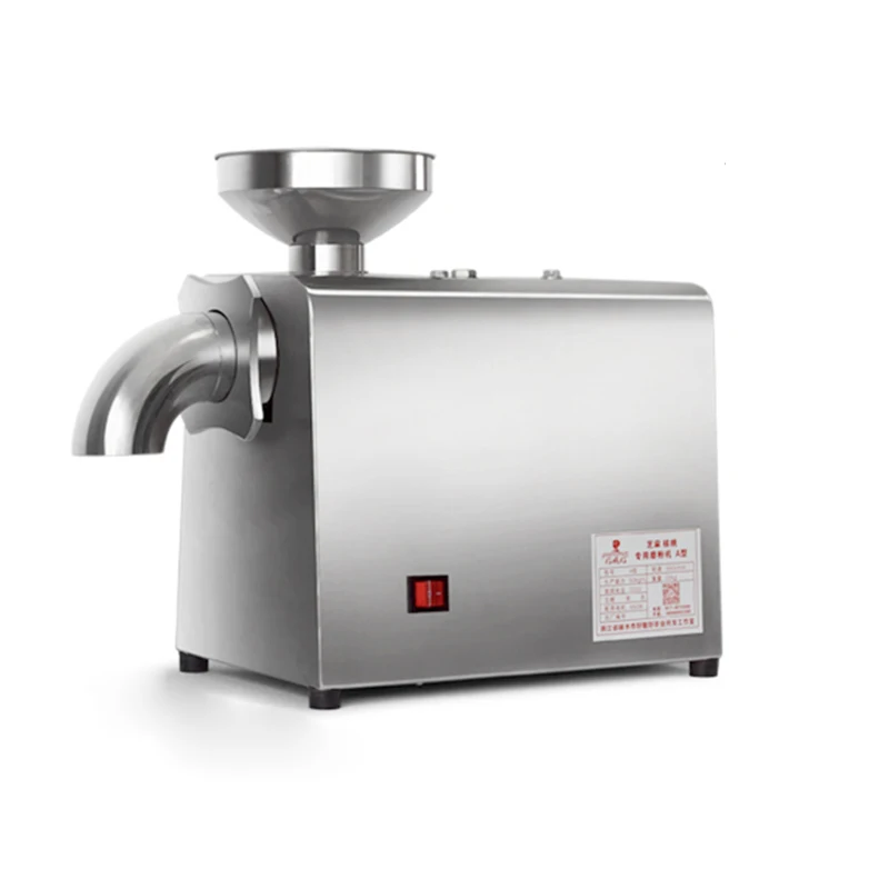 Stainless steel Commercial Grease Grinder Oily Materials Crusher Peanut Sesame Almond Walnut Flaxseed Grinder